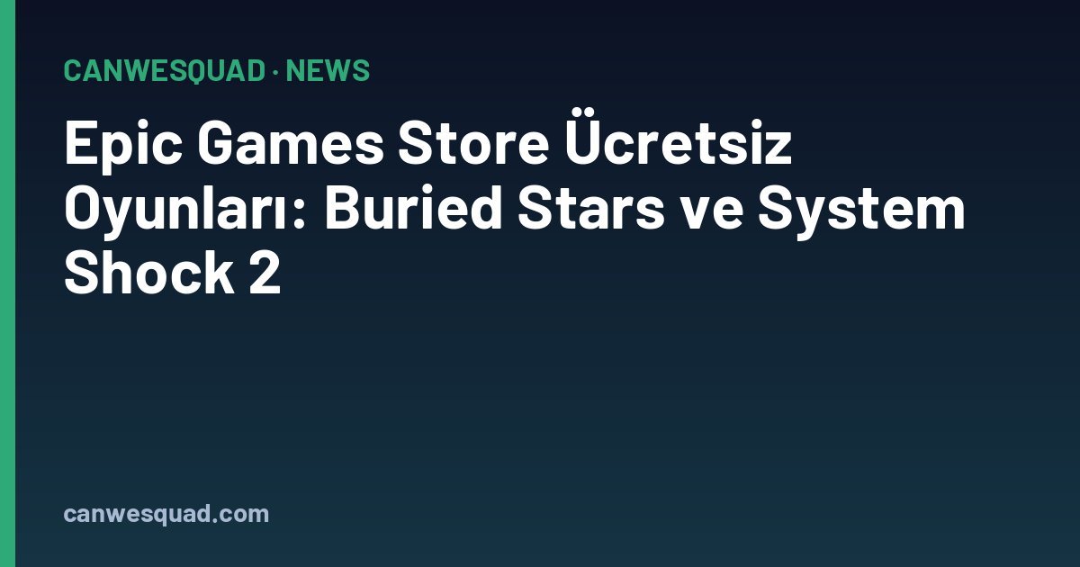 Buried Stars – haber görseli