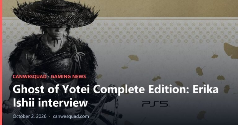 Ghost of Yotei Complete Edition interview with Erika Ishii – CanWeSquad