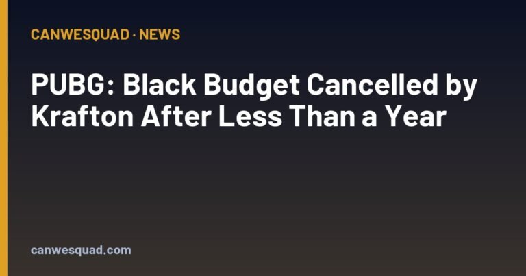 PUBG: Black Budget