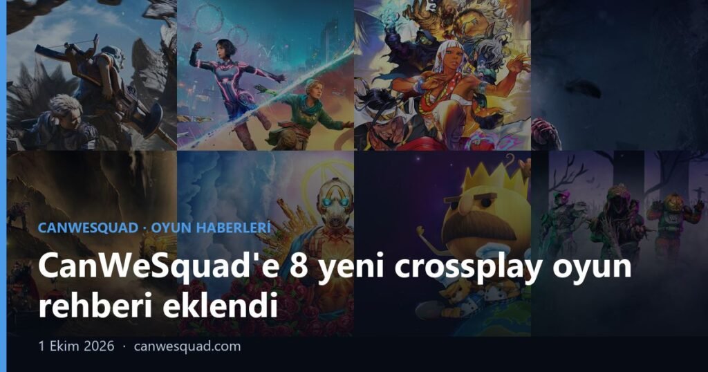 Sekiz oyundan görsellerden oluşan mozaik: Monster Hunter Wilds, Split Fiction, Street Fighter 6, Tekken 8, Deep Rock Galactic, Borderlands 3, Overcooked ve Halo Infinite